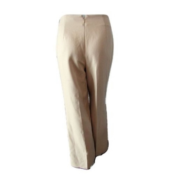 Vince Camuto Beige Wide Leg Pants Size 4 - Picture 2 of 2
